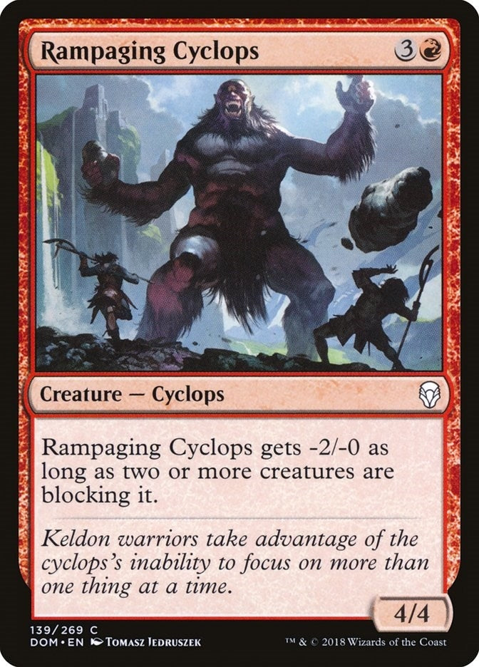 Rampaging Cyclops (139) (DOM)
