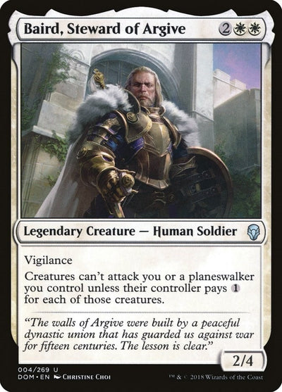 Baird, Steward of Argive (4) (DOM)