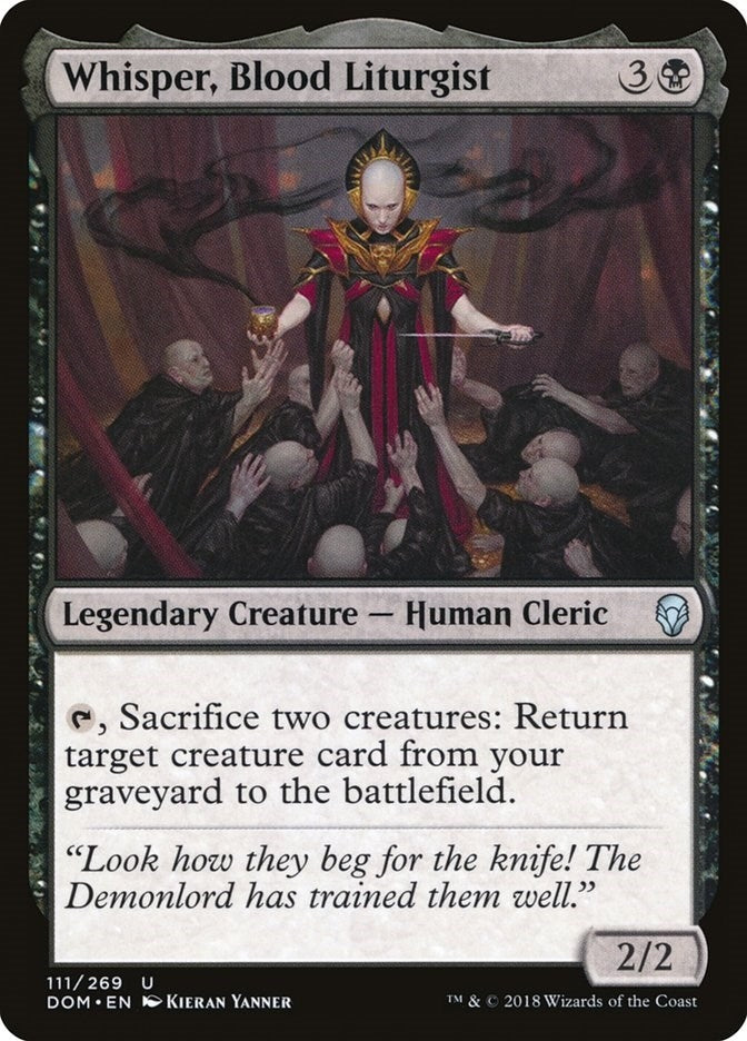 Whisper, Blood Liturgist (111) (DOM)