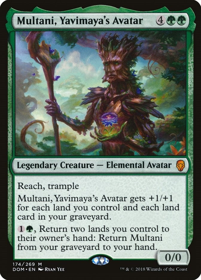 Multani, Yavimaya's Avatar (174) (DOM)