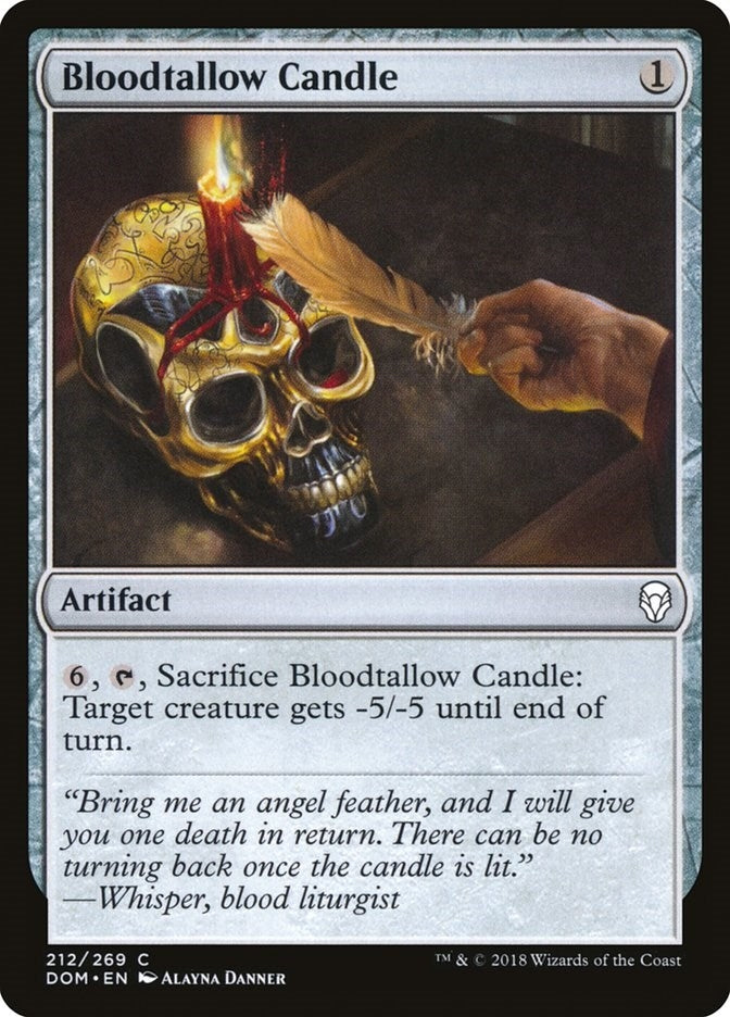 Bloodtallow Candle (212) (DOM)