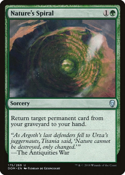 Nature's Spiral (175) (DOM)