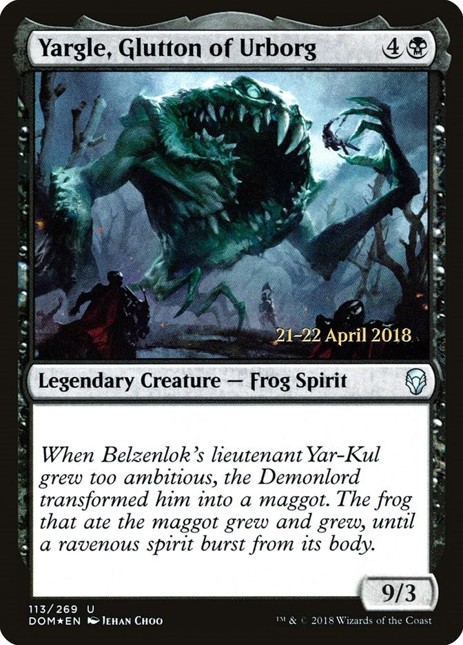 Yargle, Glutton of Urborg (113) (PRE)