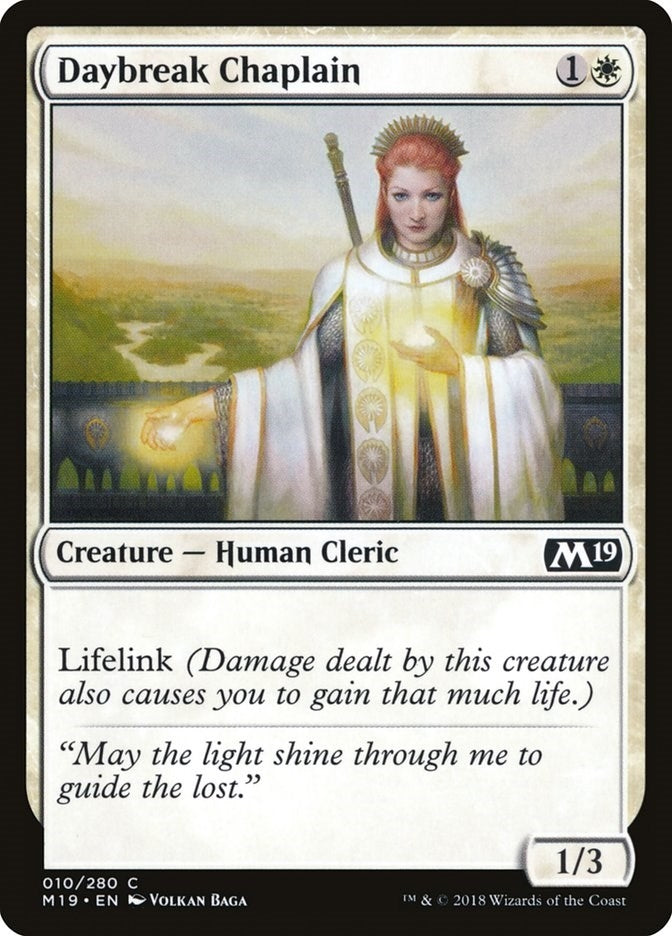 Daybreak Chaplain (10) (M19)
