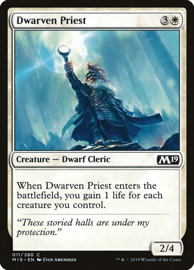 Dwarven Priest (11) (M19)