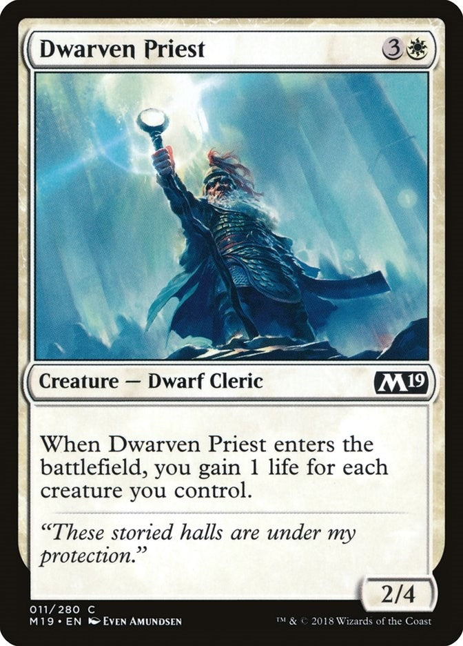 Dwarven Priest (11) (M19)