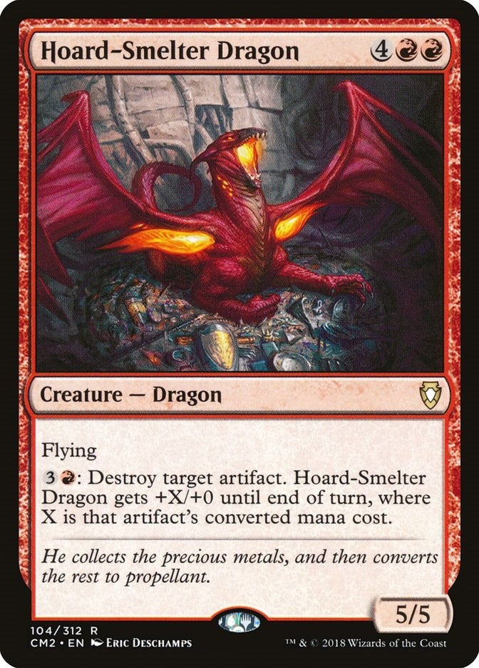 Hoard-Smelter Dragon (104) (CM2)