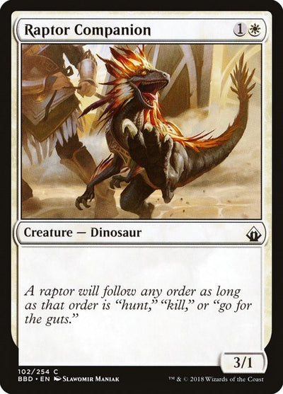 Raptor Companion (102) (BBD)