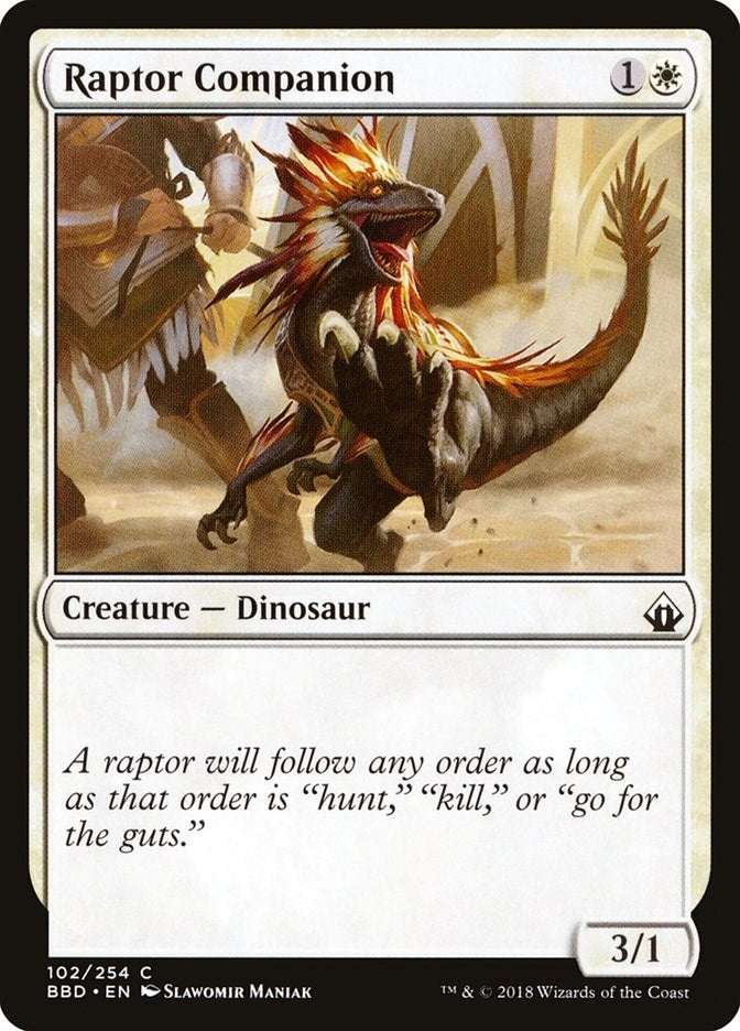 Raptor Companion (102) (BBD)