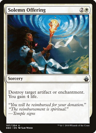 Solemn Offering (107) (BBD)