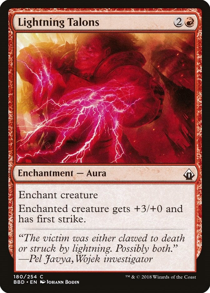 Lightning Talons (180) (BBD)