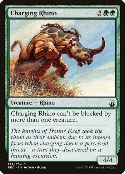 Charging Rhino (192) (BBD)