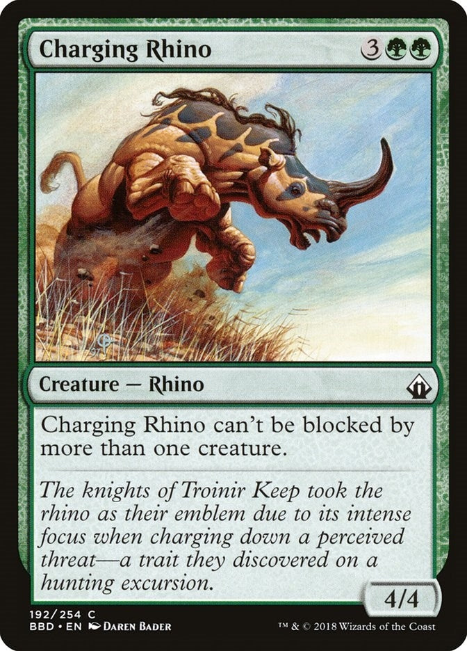 Charging Rhino (192) (BBD)
