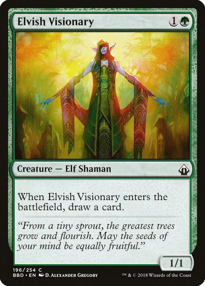 Elvish Visionary (196) (BBD)