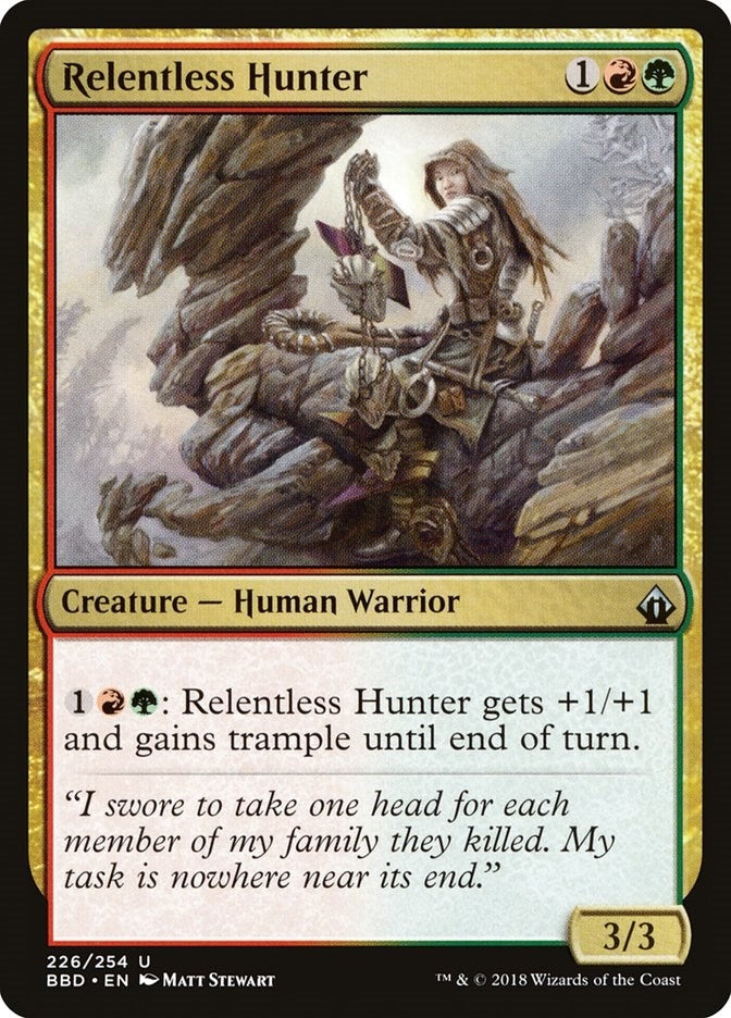 Relentless Hunter (226) (BBD)