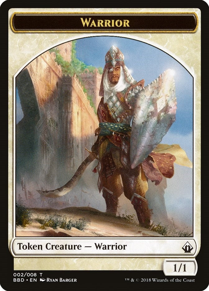 Warrior Token (2) (BBD)