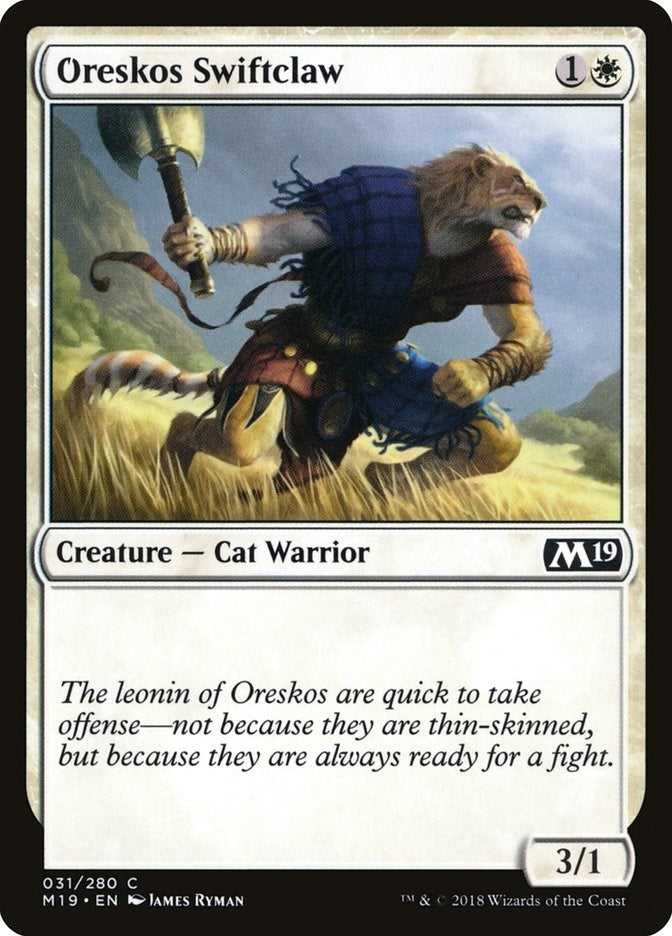 Oreskos Swiftclaw (31) (M19)
