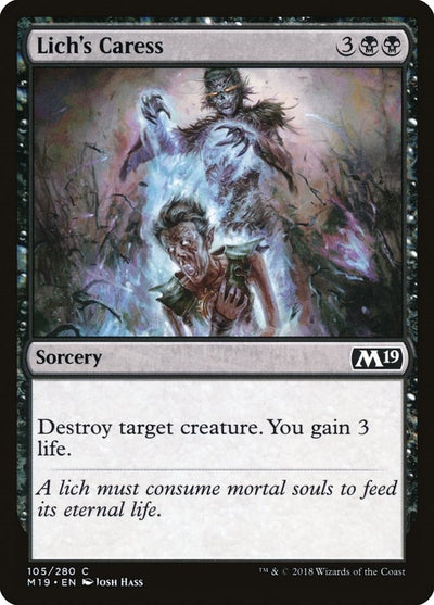 Lich's Caress (105) (M19)