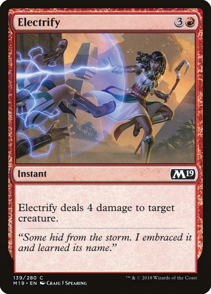 Electrify (139) (M19)