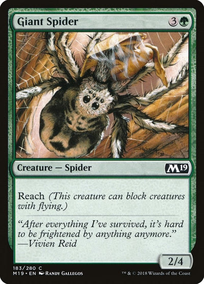 Giant Spider (183) (M19)