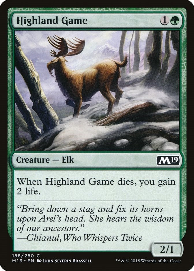 Highland Game (188) (M19)