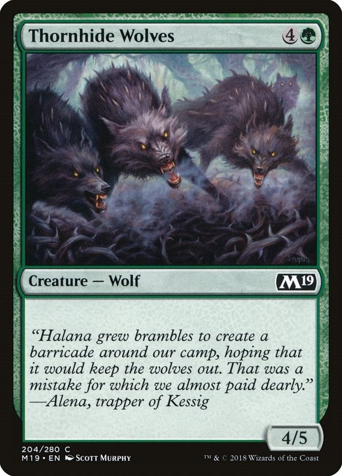 Thornhide Wolves (204) (M19)