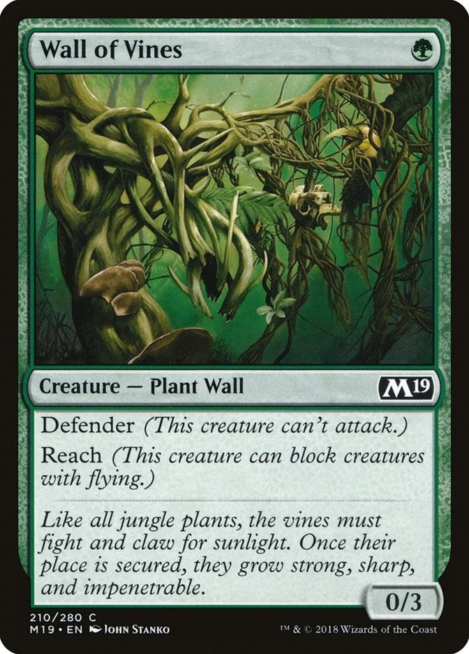 Wall of Vines (210) (M19)