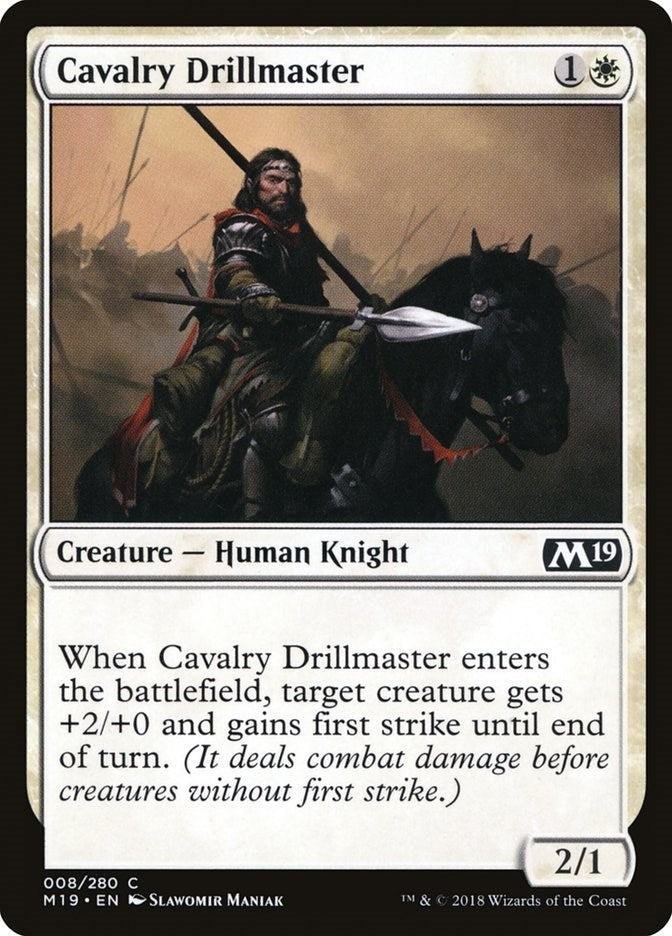 Cavalry Drillmaster (8) (M19)