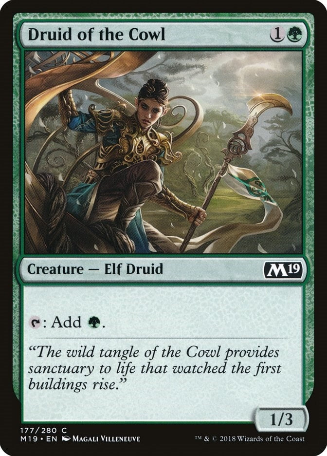 Druid of the Cowl (177) (M19)