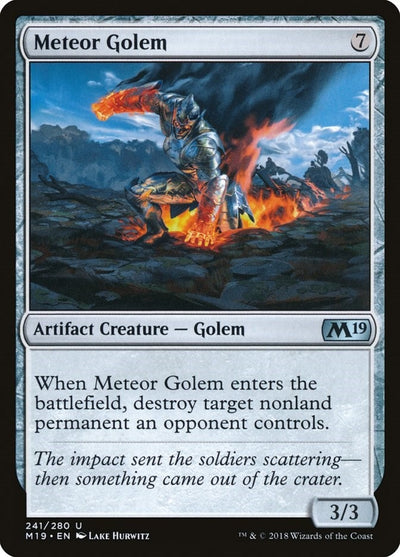 Meteor Golem (241) (M19)