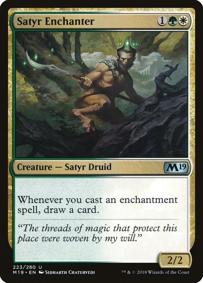 Satyr Enchanter (223) (M19)