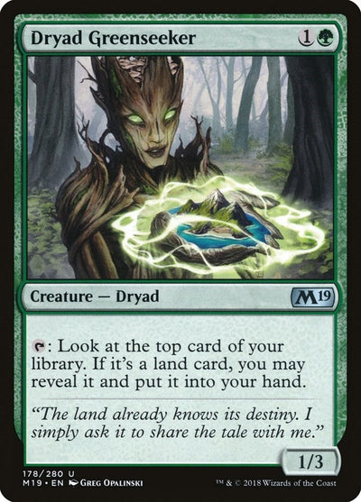 Dryad Greenseeker (178) (M19)
