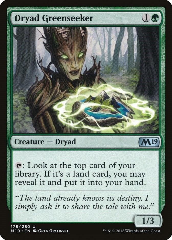 Dryad Greenseeker (178) (M19)