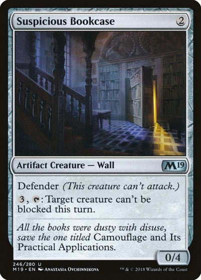 Suspicious Bookcase (246) (M19)