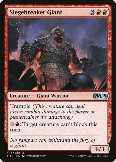 Siegebreaker Giant (157) (M19)