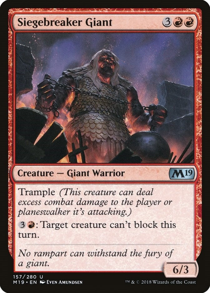 Siegebreaker Giant (157) (M19)