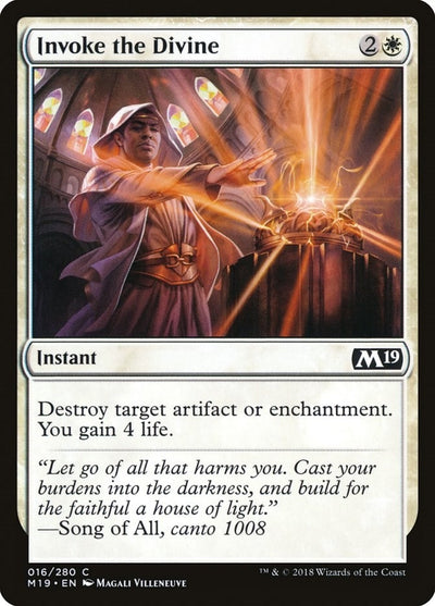 Invoke the Divine (16) (M19)