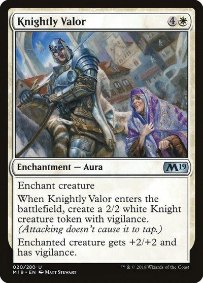 Knightly Valor (20) (M19)