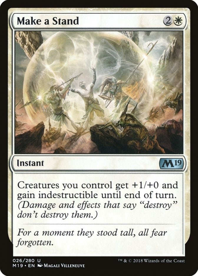 Make a Stand (26) (M19)