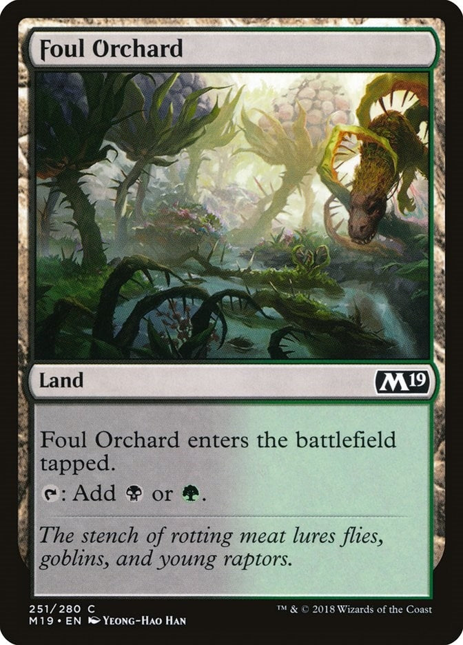 Foul Orchard (251) (M19)