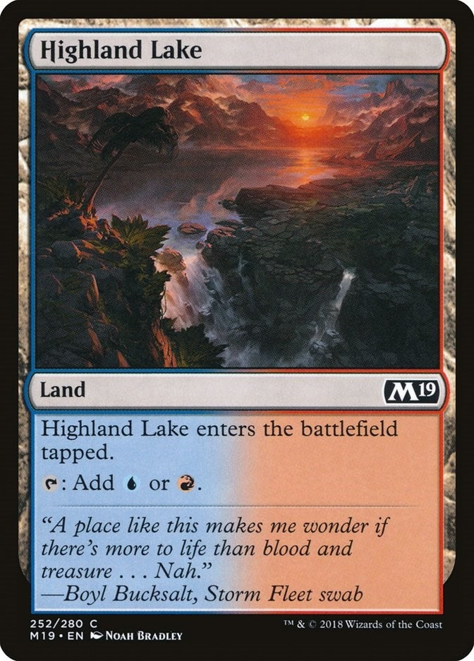 Highland Lake (252) (M19)