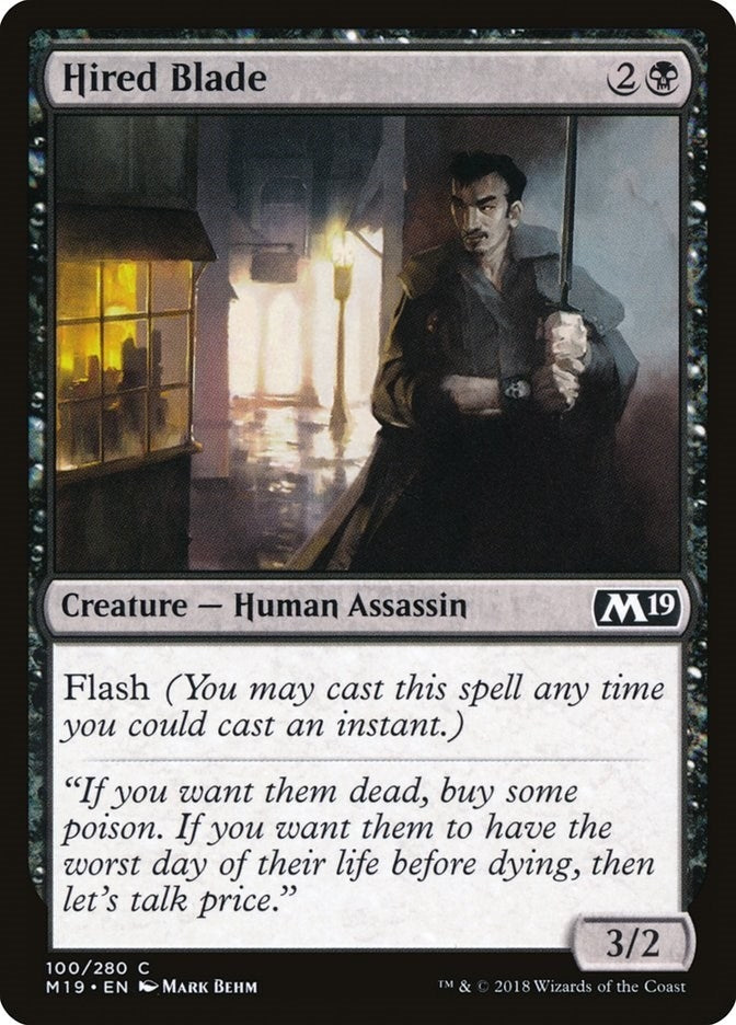 Hired Blade (100) (M19)