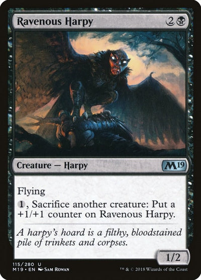 Ravenous Harpy (115) (M19)