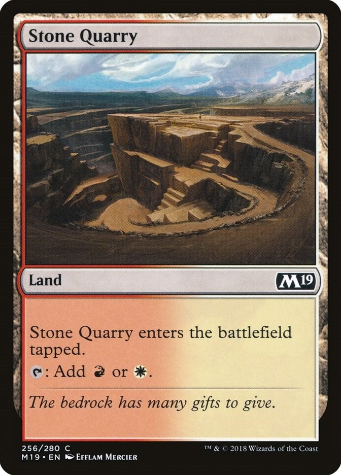 Stone Quarry (256) (M19)