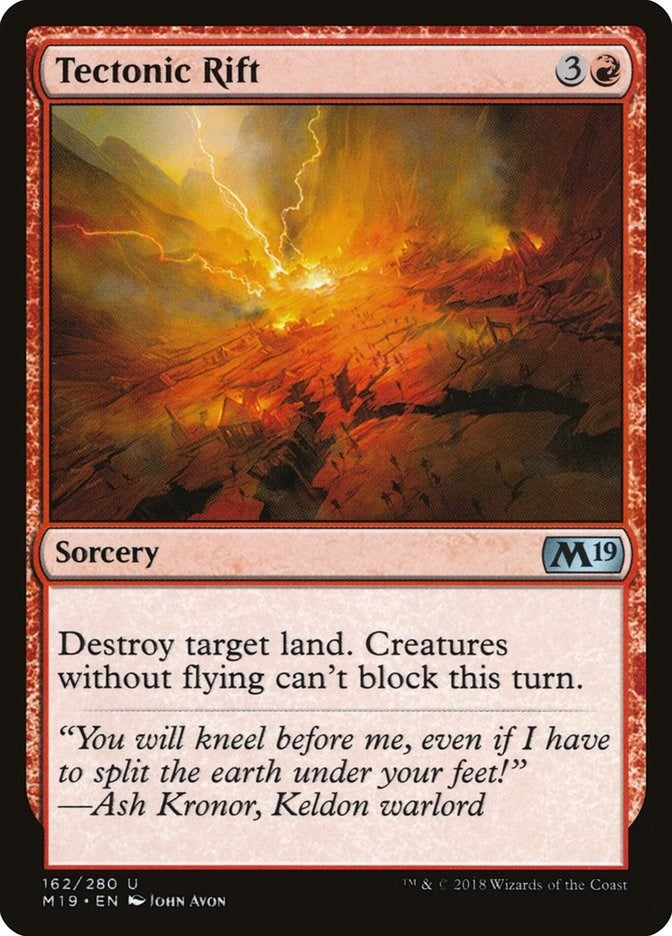 Tectonic Rift (162) (M19)