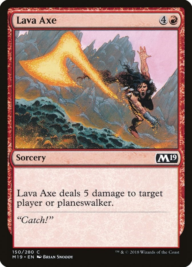 Lava Axe (150) (M19)