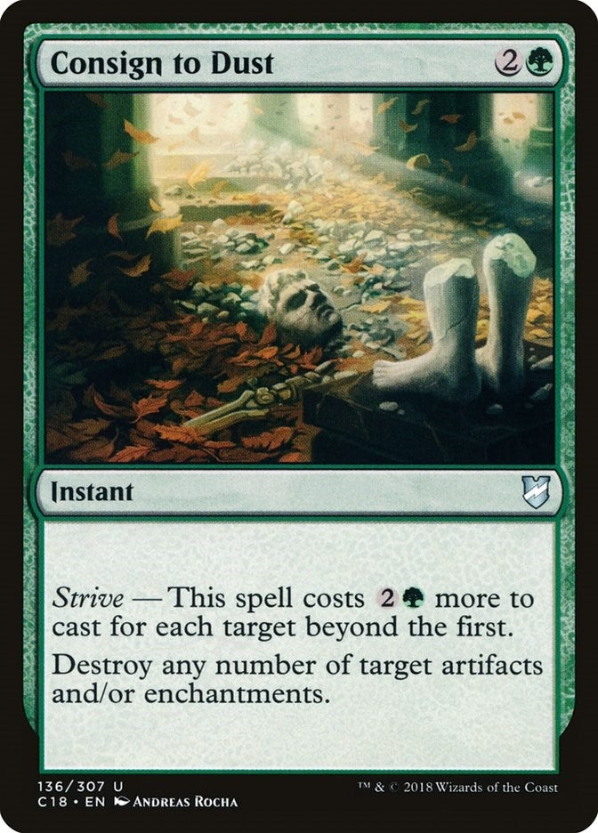 Consign to Dust (136) (C18)
