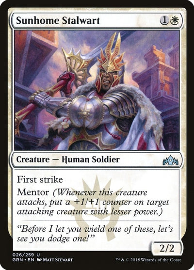 Sunhome Stalwart (26) (GRN)