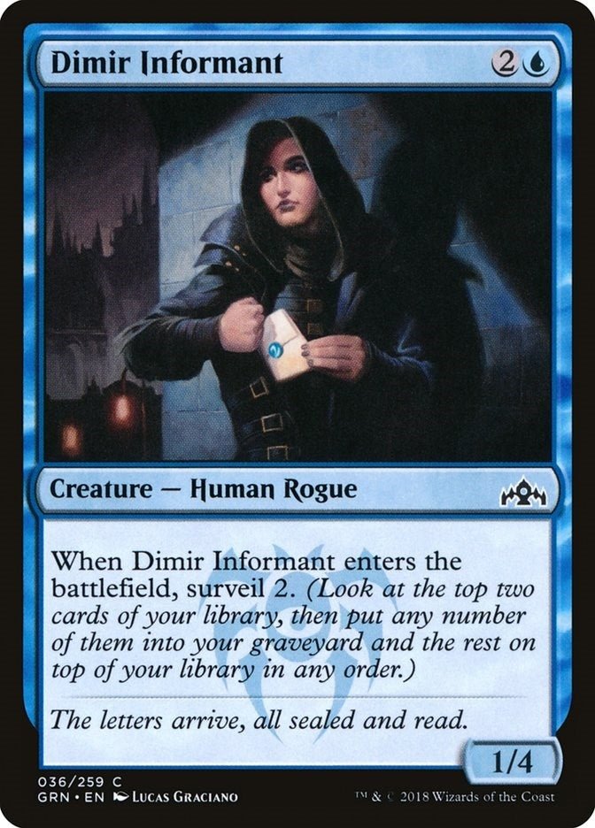 Dimir Informant (36) (GRN)