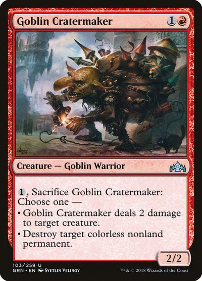 Goblin Cratermaker (103) (GRN)